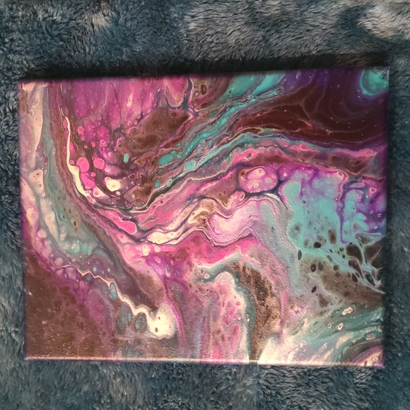 "Universal Energy" Original abstract acrylic painting - Picture 3 of 3